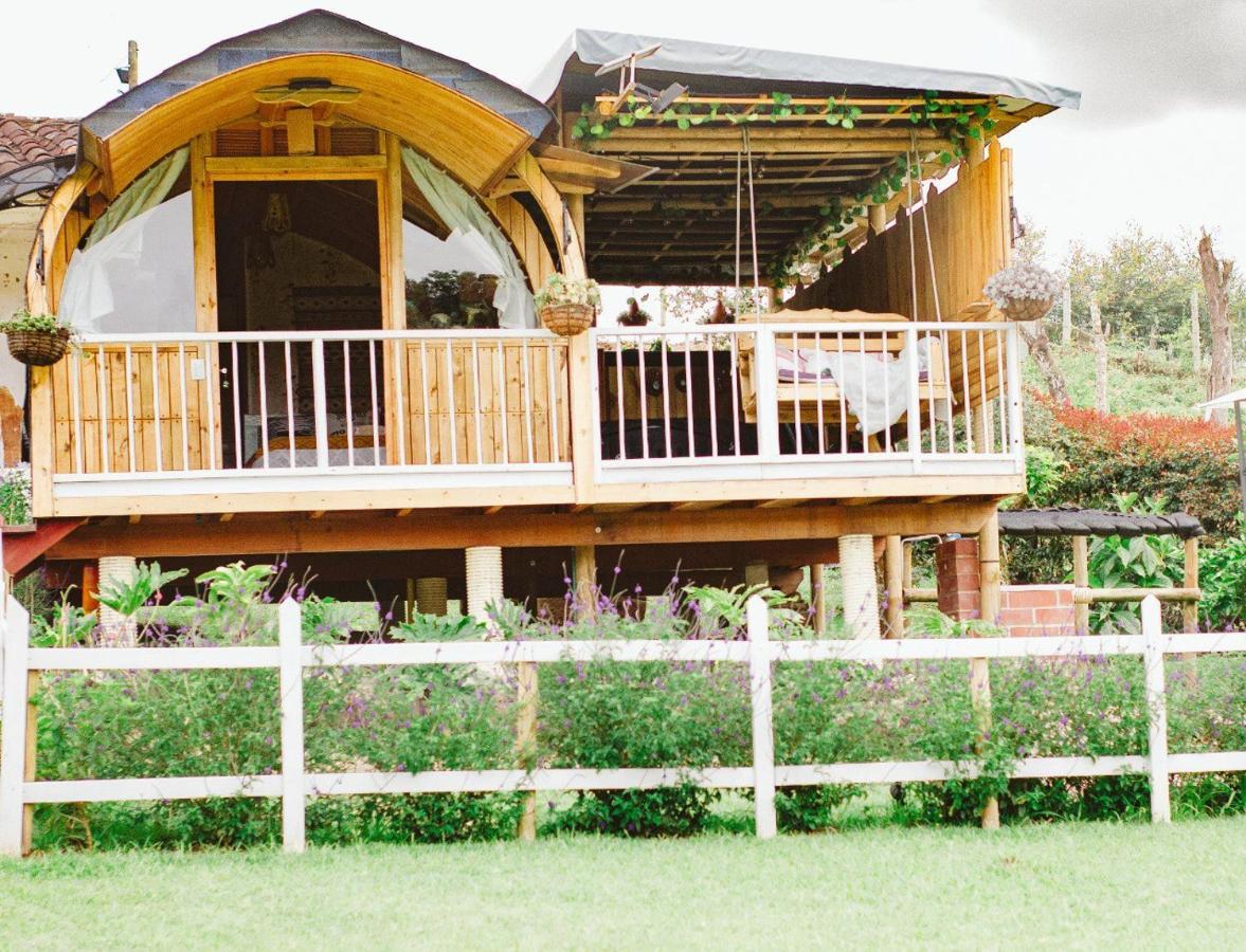 Glamping Cabanas Sharmont Гуарне Экстерьер фото