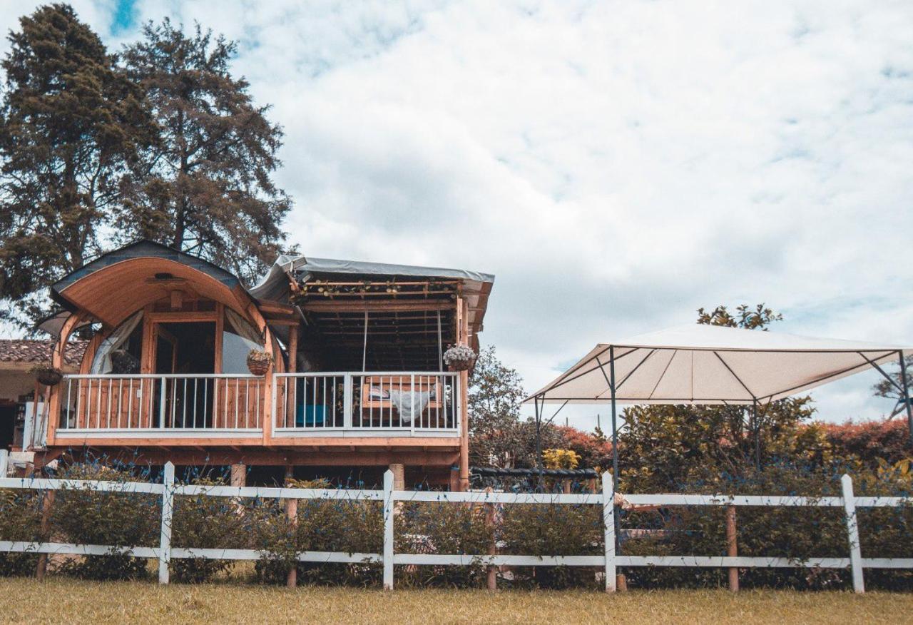 Glamping Cabanas Sharmont Гуарне Экстерьер фото